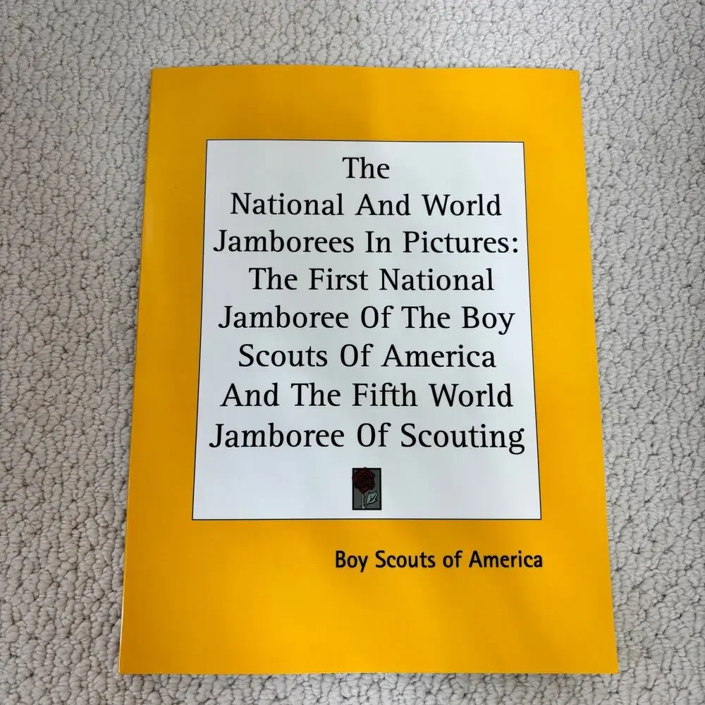 National & World Jamborees in Pictures Reprint Not Original Boy Scout of America